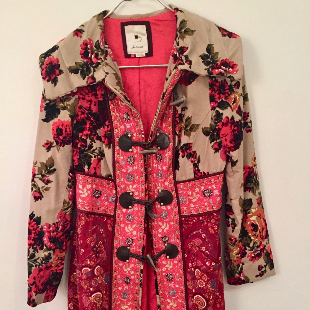 Anthropology ELEVENSes vintage coat